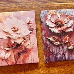2 flores doradas y beich 🪷⚜️