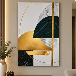 Abstracto gris negro y dorado ⚜️🪩