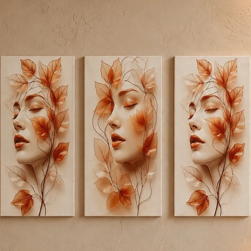 3 Abstracto Mujeres 🧡