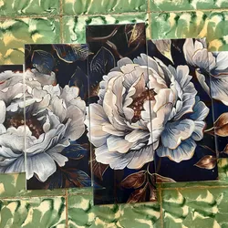 Flores blancas y azules 2.0