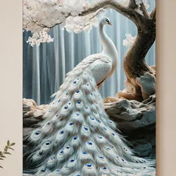 Pavo real detalles azules 🦚