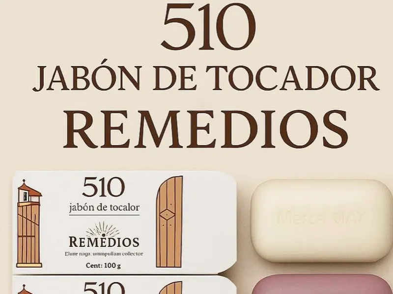 Jabón de tocador “Remedios 510” 