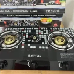 Fogón de Gas de 3 Hornillas
