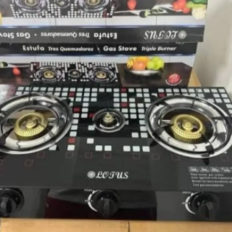 Fogón de Gas de 3 Hornillas