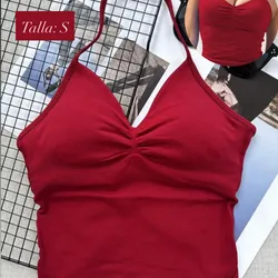 Blusa deportiva con esponja en los senos