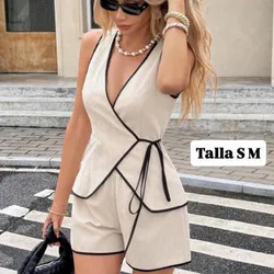 Conjunto de short y blusa