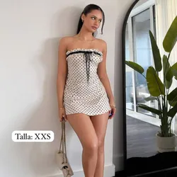 Mini Vestido de lunares