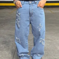 Pantalón ancho de hombre