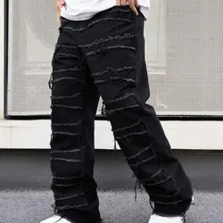 Pantalón ancho de hombre