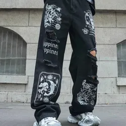 Pantalón ancho de hombre