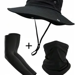 Ser de sombrero + pasamontañas + mangas largas para el sol