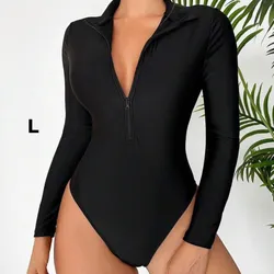 Trusa mangas largas color negro