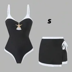 Trusa negra con falda