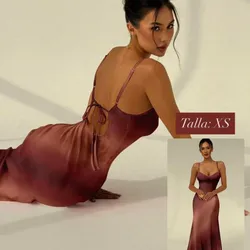 Vestido corte sirena elegante