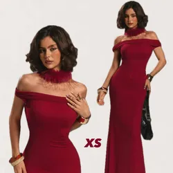 Vestido rojo elegante