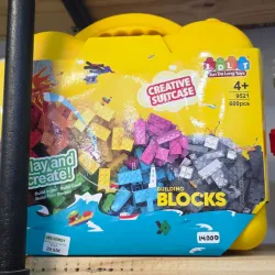 Maleta amarilla de legos