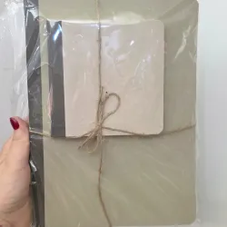 Set de una agenda grande y una pequeña