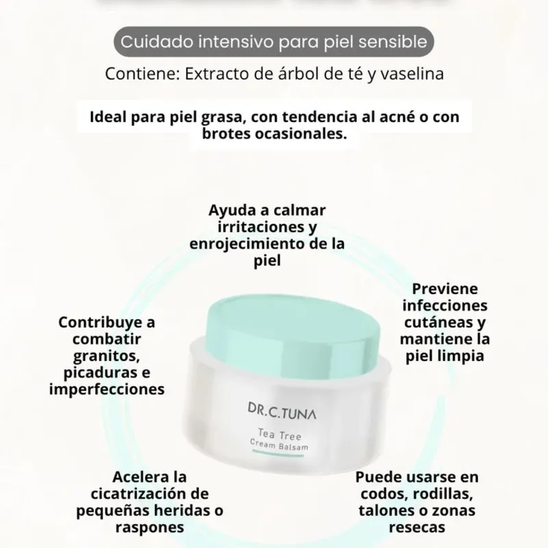 Bálsamo Tea Tree de Dr. C. Tuna by Farmasi! 🌿✨