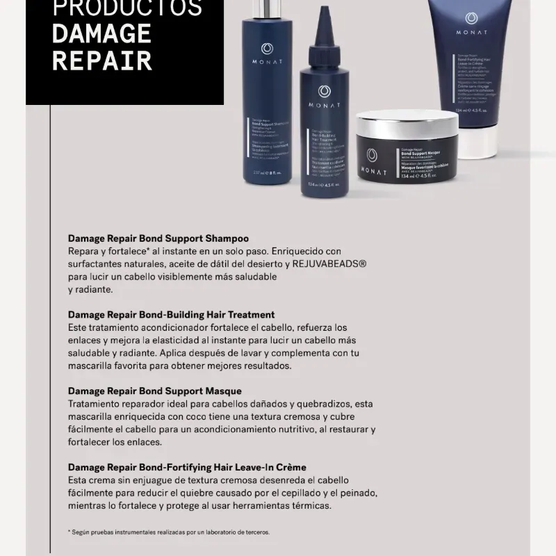 Cabello dañado- Monat damage repair