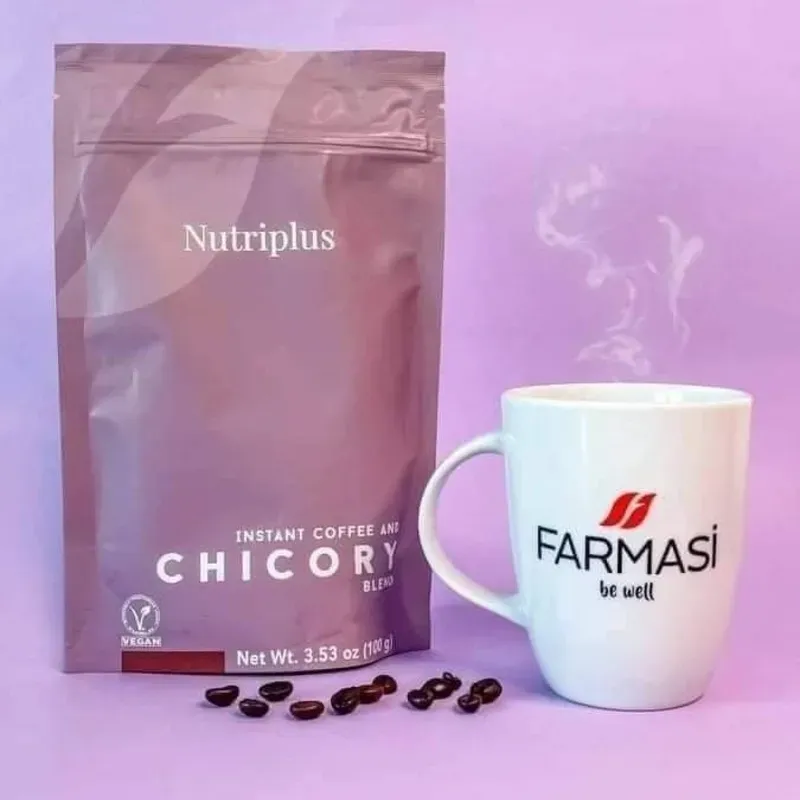 ☕💖 Café de Achicoria con Colágeno – Farmasi Nutriplus 💖☕