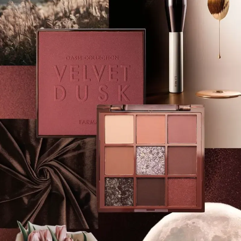 💖Enamórate de Velvet Dusk – Oasis Collection by Farmasi! 🌾✨
