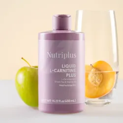 Energía en cada movimiento! ⚡️🔥  Prepárate para subir tu bienestar al MÁXIMO con el nuevo L-Carnitina Nutriplus 