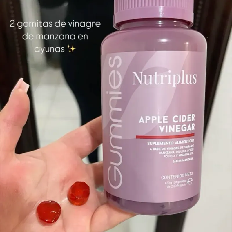 🍎✨ Gomitas de Vinagre de Manzana – Nutriplus Farmasi ✨🍎