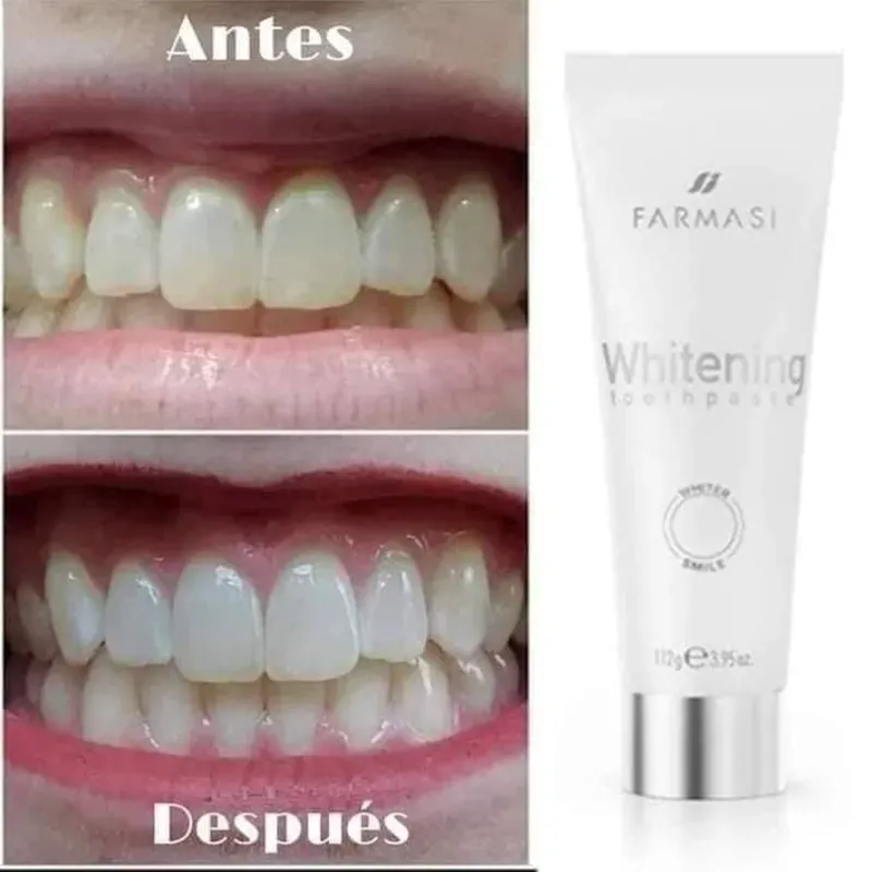 🦷Pasta dental blanqueadora de Farmasi: