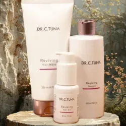 TRÍO ANTICAÍDA Reviving de Dr. C. Tuna by Farmasi! 🧴✨