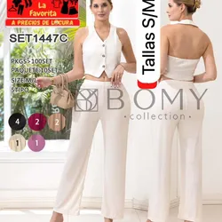 Conjunto de chaleco y pantalón