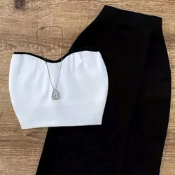 Conjunto de top y saya