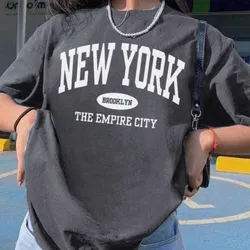 Pullover gris New York