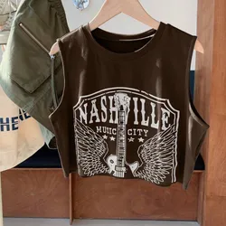 Top negro con calavera