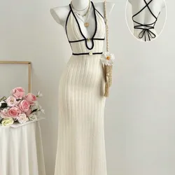 Vestido estilo croché