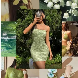 Vestido busto fruncido