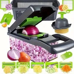 Picadora y cortador de verduras 16en1