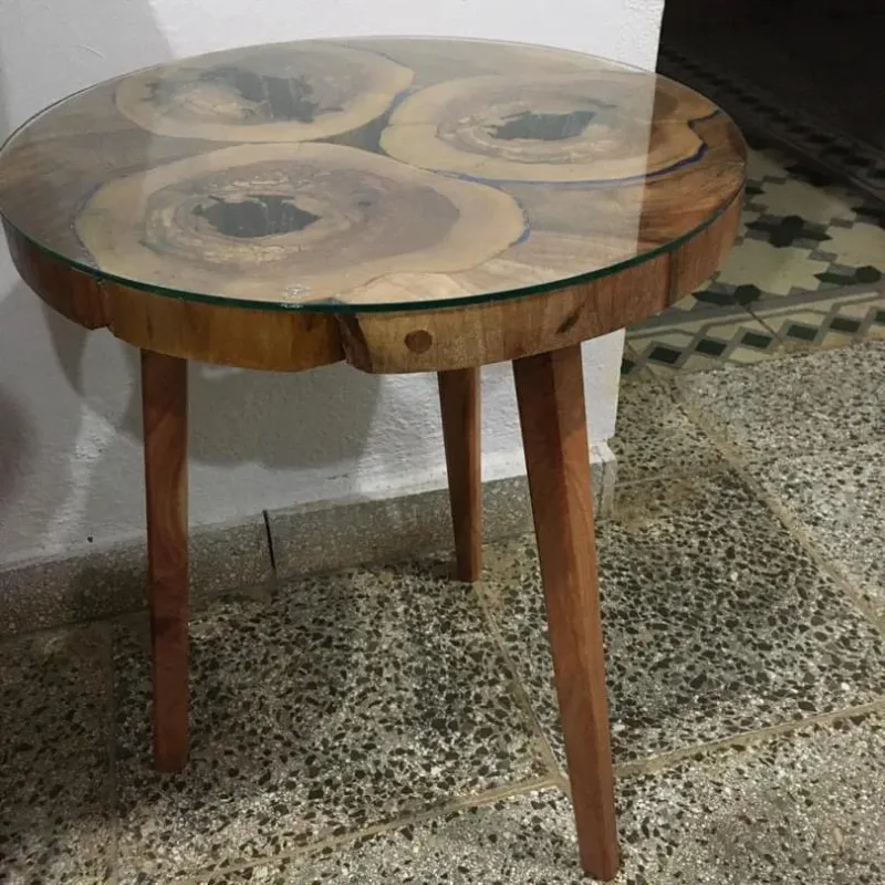Mesa rústica 