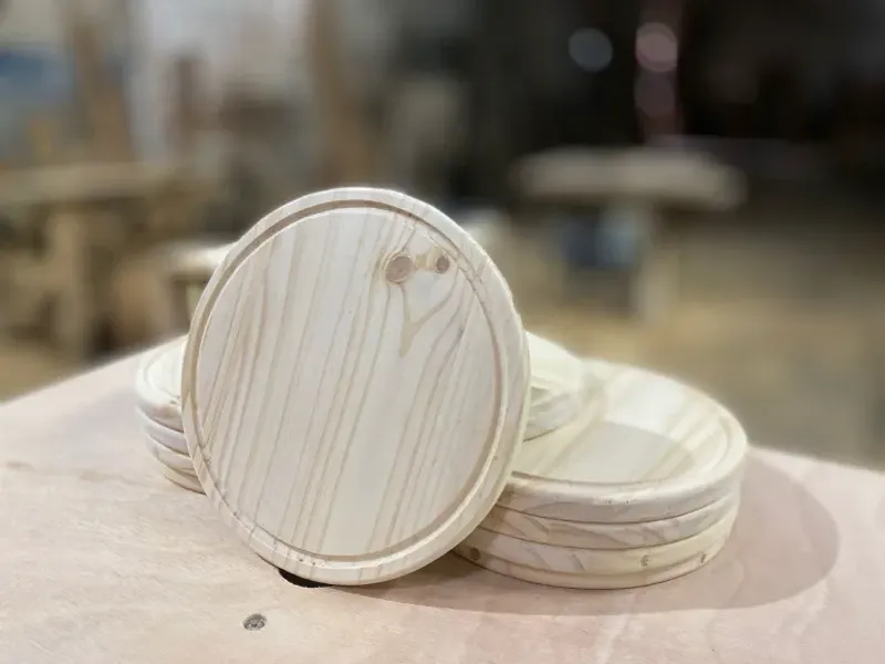 Platos de Madera