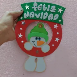 Adorno de Navidad para las puertas