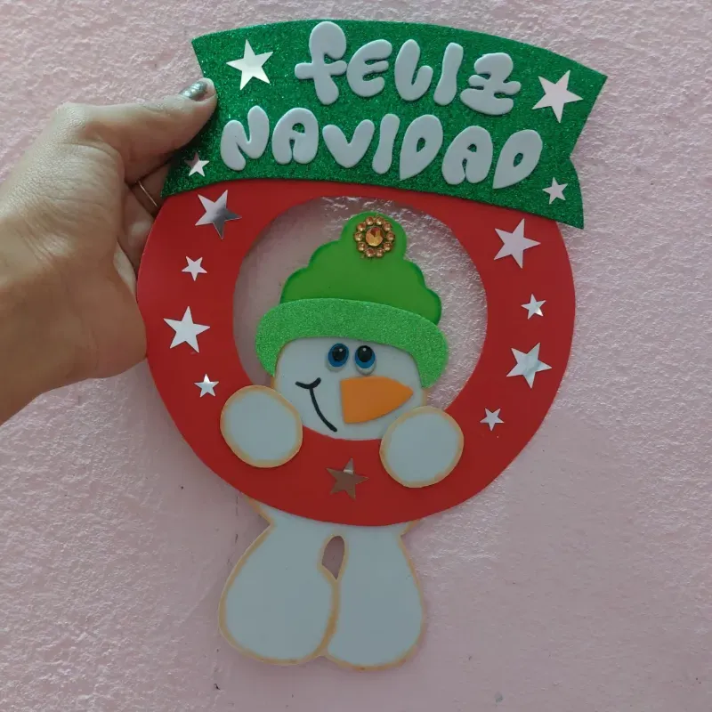 Adorno de Navidad para las puertas