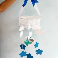 Carrusel para las cuñas de los bebés 