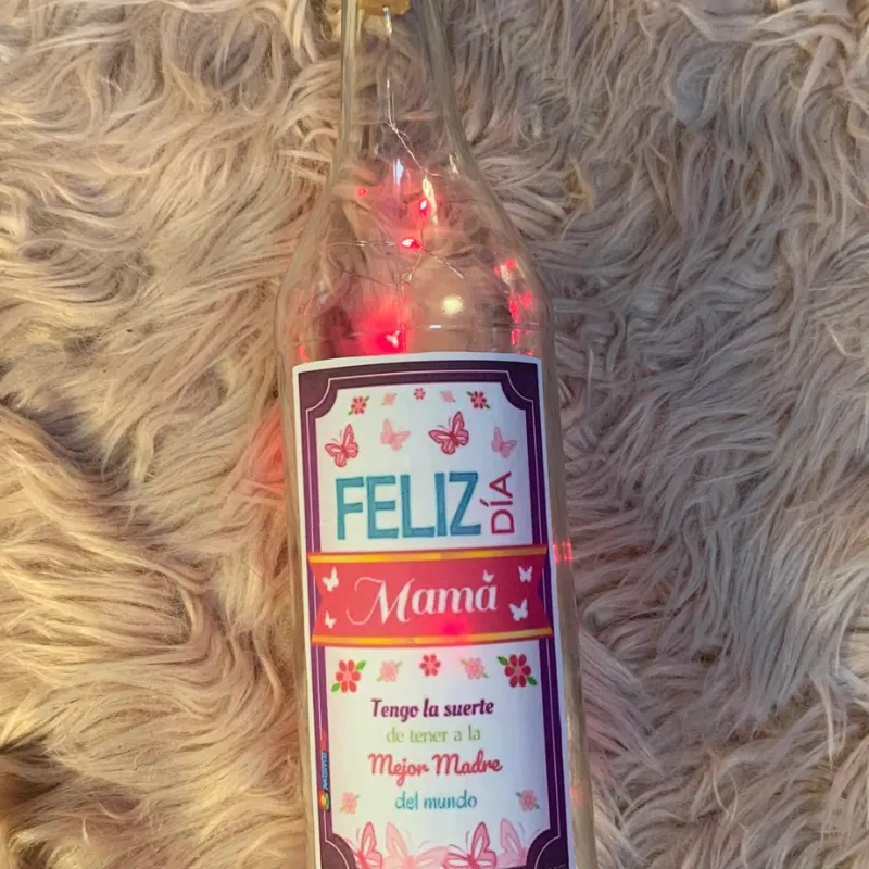 Botellas mágicas; ocasión  especial (para mamá) 🤰❤️