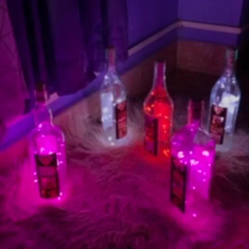 Botellas mágicas (fotografía) 🌈✨🍾