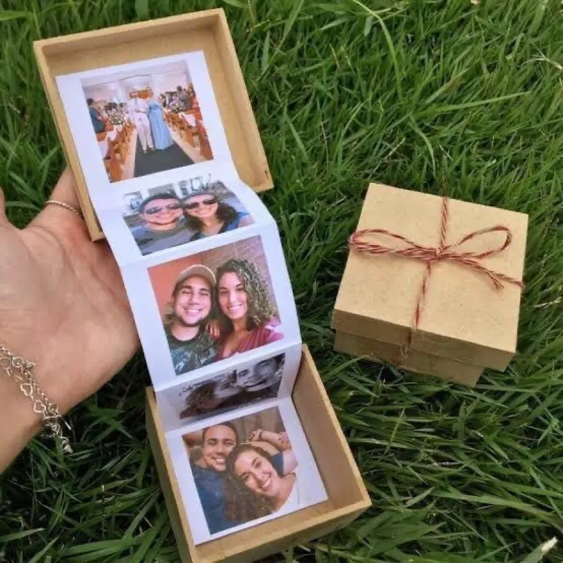 Cajita sorpresa con fotografías 