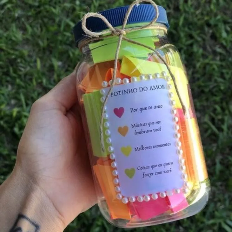 Frascos pinito de amor 💘