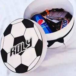 Caja balón de fútbol 