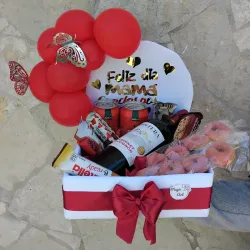 Cesta de arco con globo