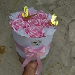 Cesta de rosas 1