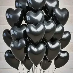 Globos de latex en forma de corazon 