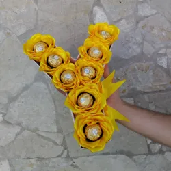 Letras de rosas 